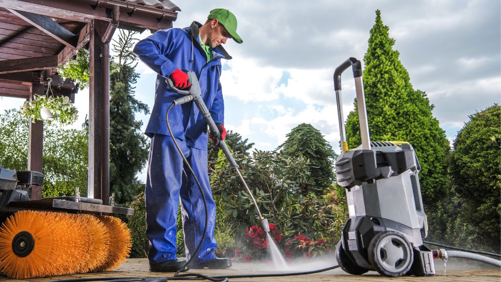 pressure washer for driveway cleaning