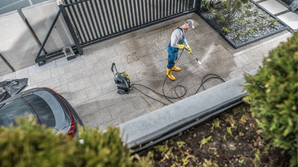 concrete cleaning services