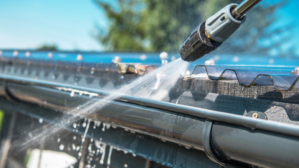 roof pressure washing
