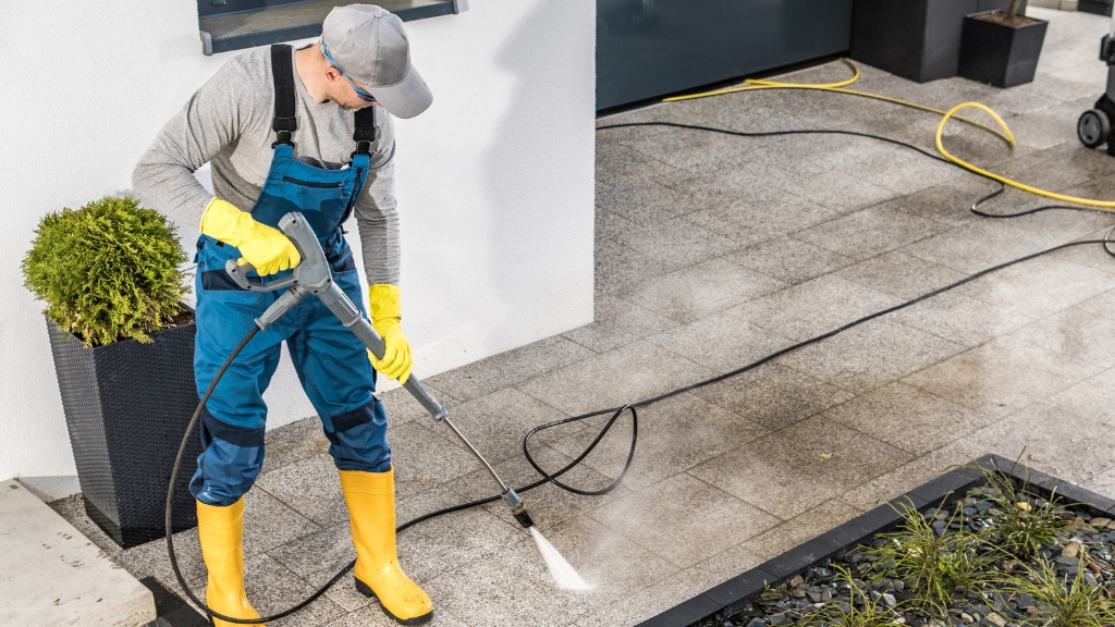 Premium commercial power washing