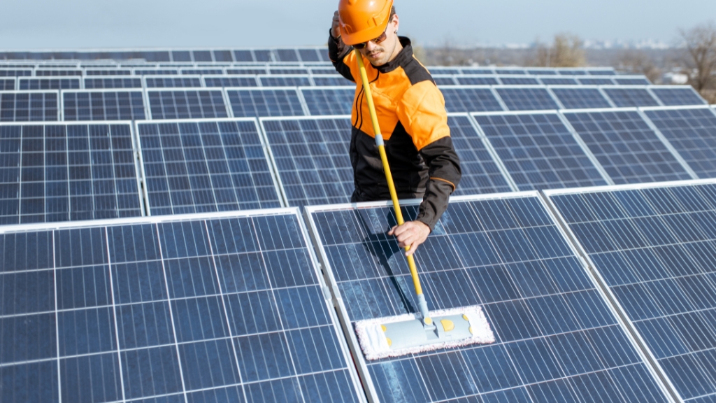 commercial solar panel cleaning adelaide