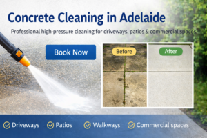 Concrete Cleaning in Adelaide