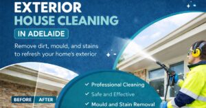 Exterior House Cleaning in Adelaide