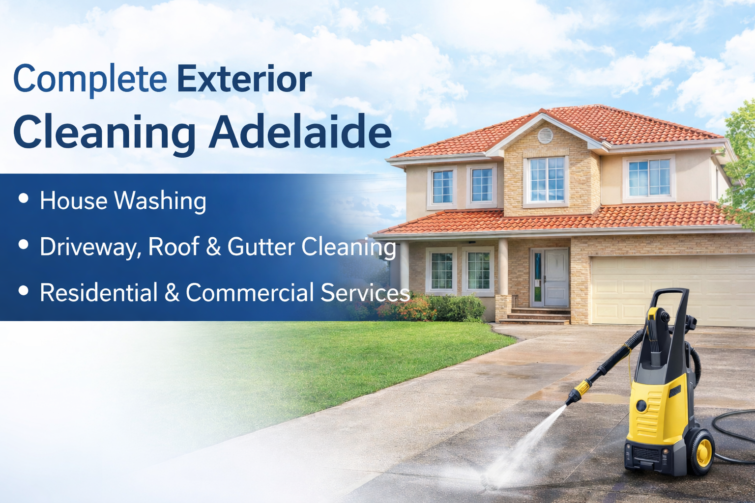 Complete Exterior Cleaning Adelaide