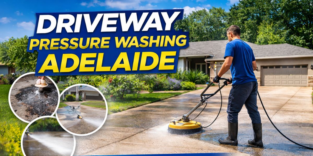 Driveway Pressure Washing Adelaide