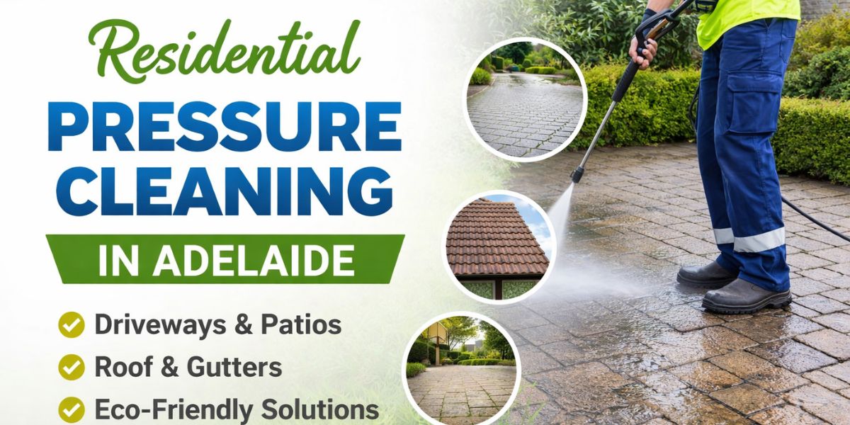 Residential Pressure Cleaning in Adelaide