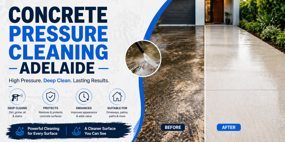 Concrete Pressure Cleaning Adelaide