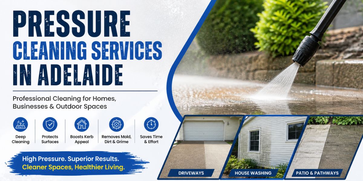 Pressure Cleaning Services in Adelaide