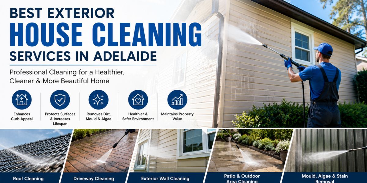 Best Exterior House Cleaning Services in Adelaide by RAVSS