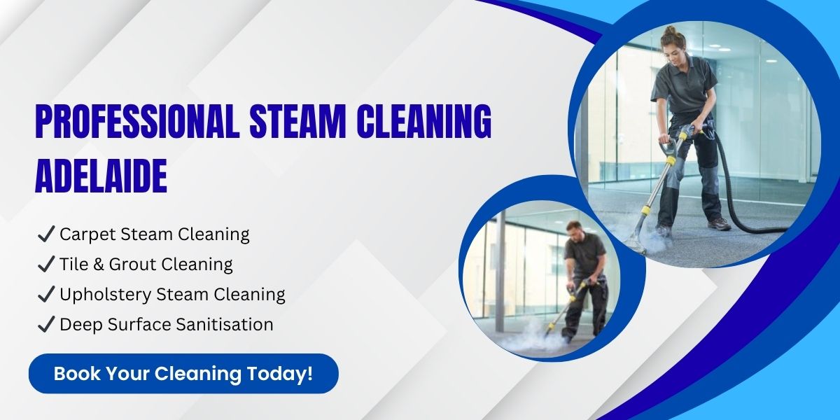 Professional Steam Cleaning Adelaide service cleaning carpets and surfaces