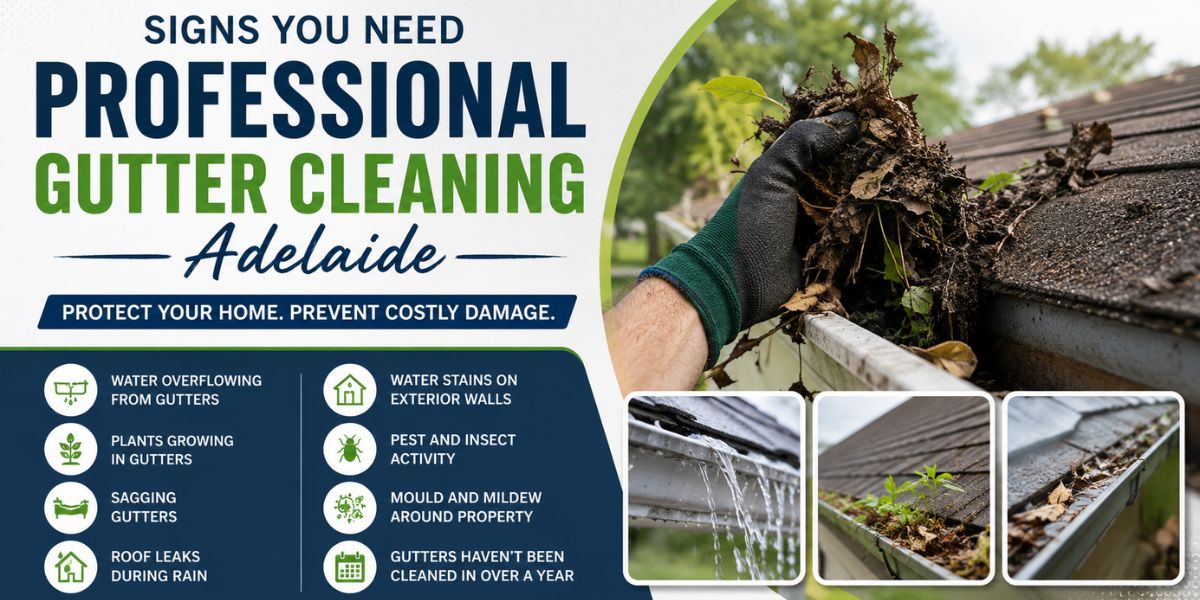 Professional Gutter Cleaning Adelaide