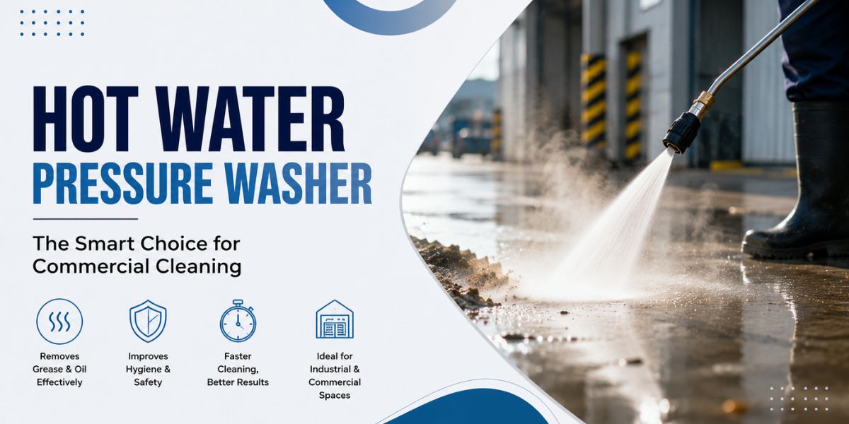 Hot Water Pressure Washer | Best Choice for Commercial Cleaning
