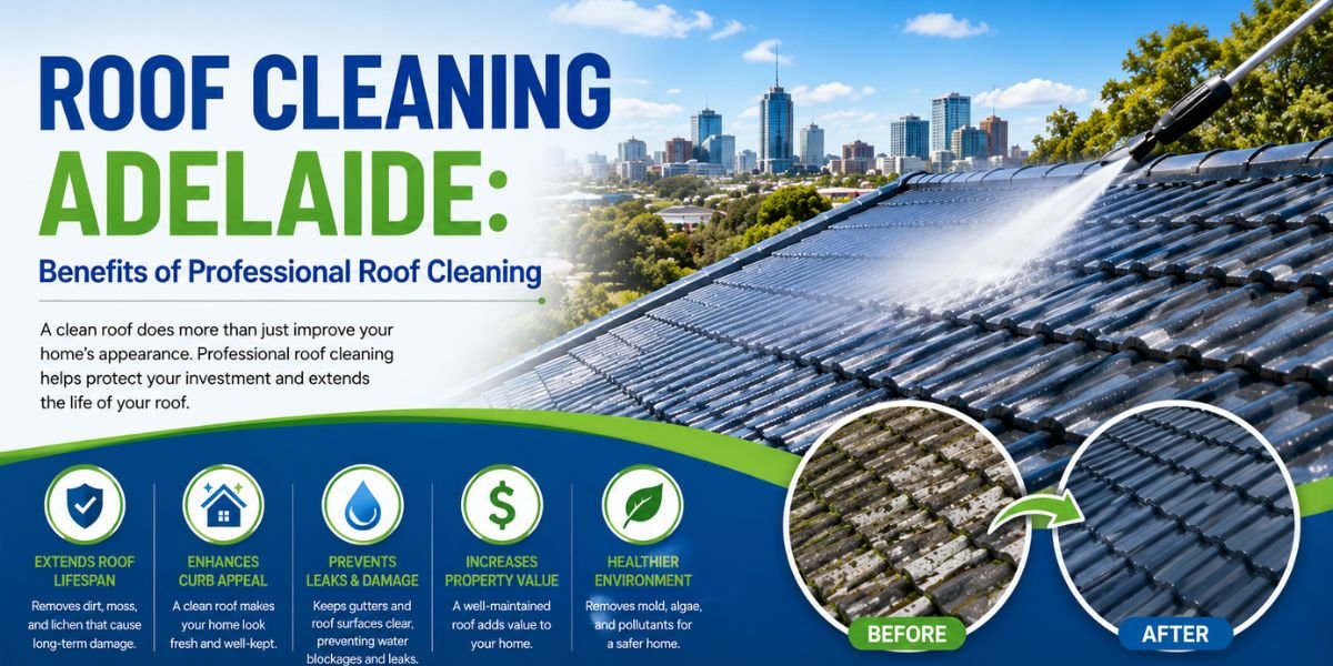Roof cleaning Adelaide professional roof cleaning service