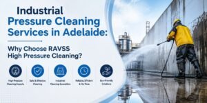 Industrial pressure cleaning services in Adelaide by RAVSS High Pressure Cleaning