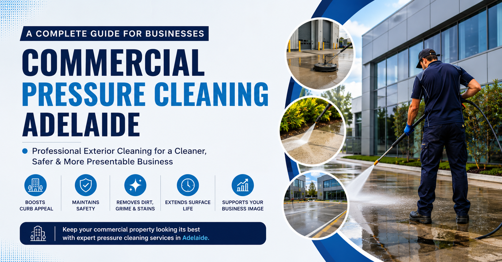 Commercial Pressure Cleaning Adelaide