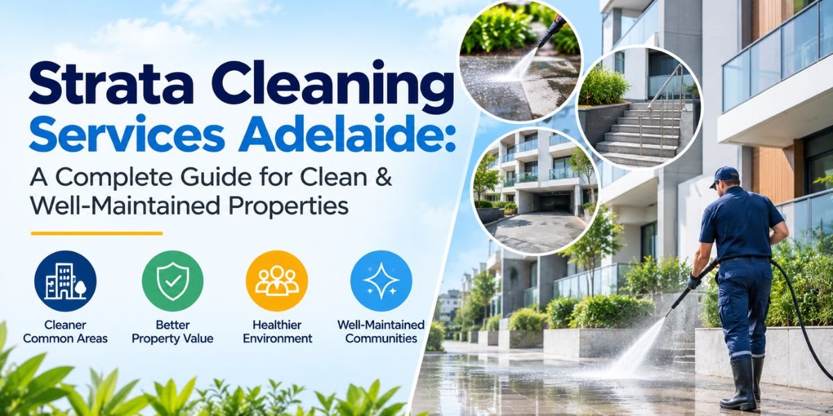 Strata cleaning services Adelaide for shared property areas