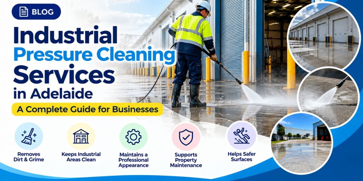 Industrial pressure cleaning services in Adelaide by RAVSS High Pressure Cleaning